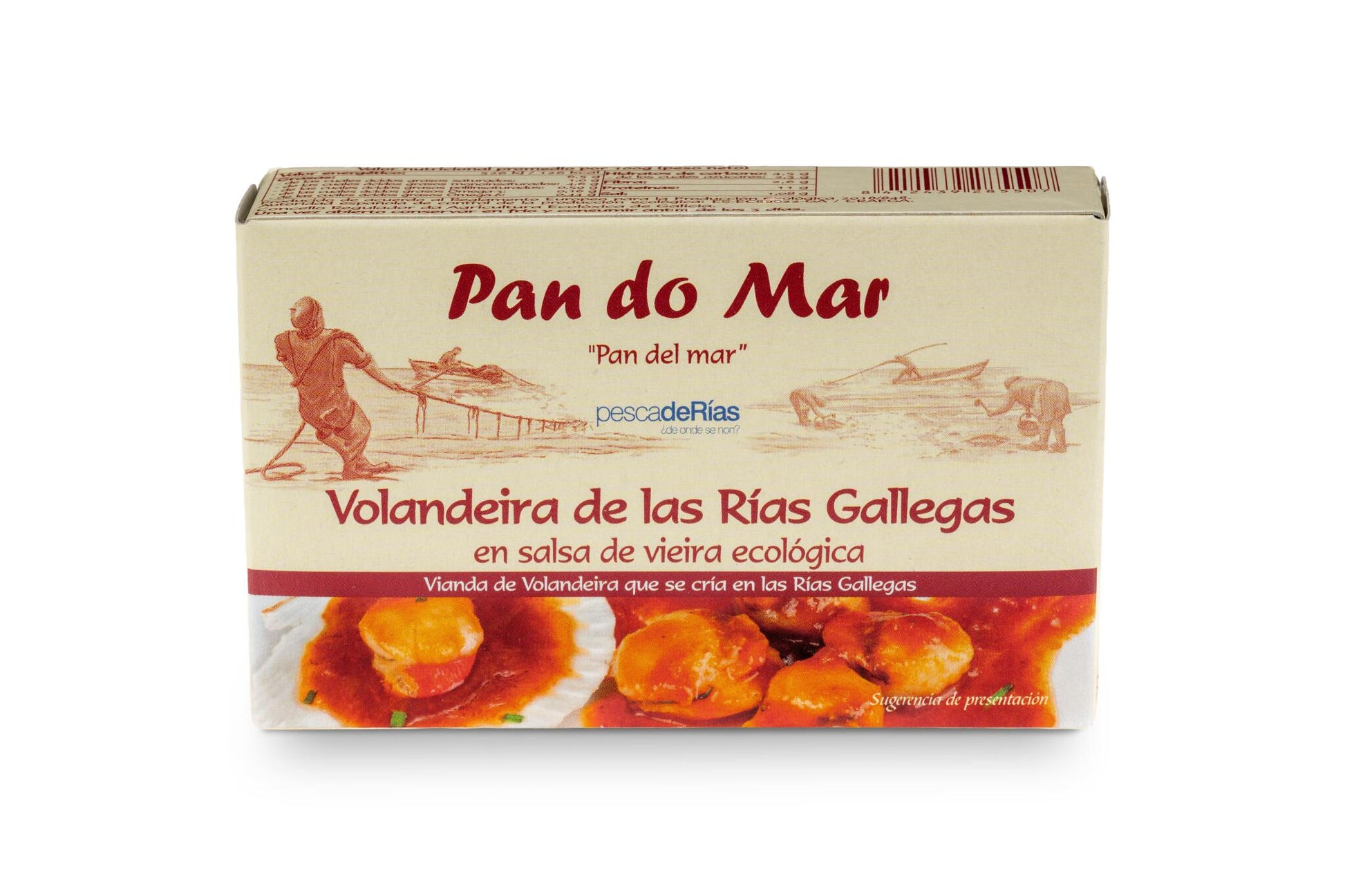 Volandeiras En Salsa De Vieira Ecológica - 120gr_1