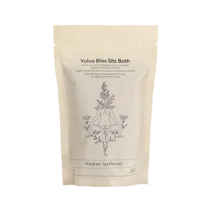 Vulva Bliss 70gr: Baños para el cuidado vaginal, vaginitis, vulvodinia, cuidado postparto, episotomia y hemorroides._0