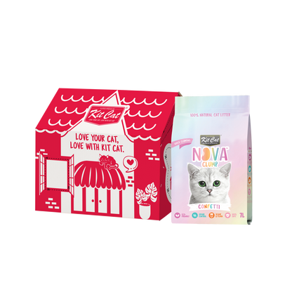 Kit Cat Arena Eco SoyaClump - Confetti 7 L Arena para gatos