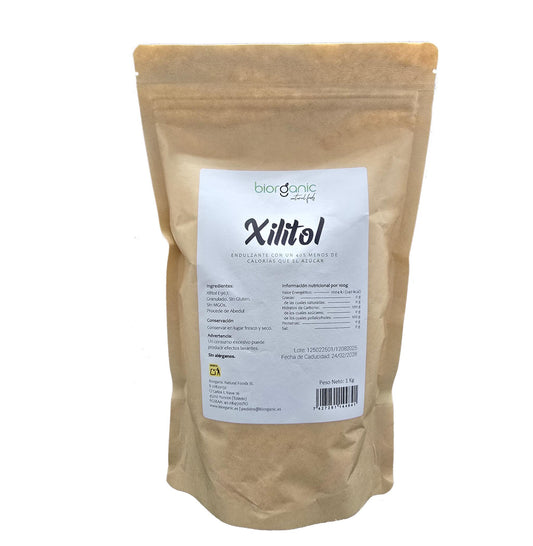 Xilitol De Abedul 1kg , 100% Natural_0