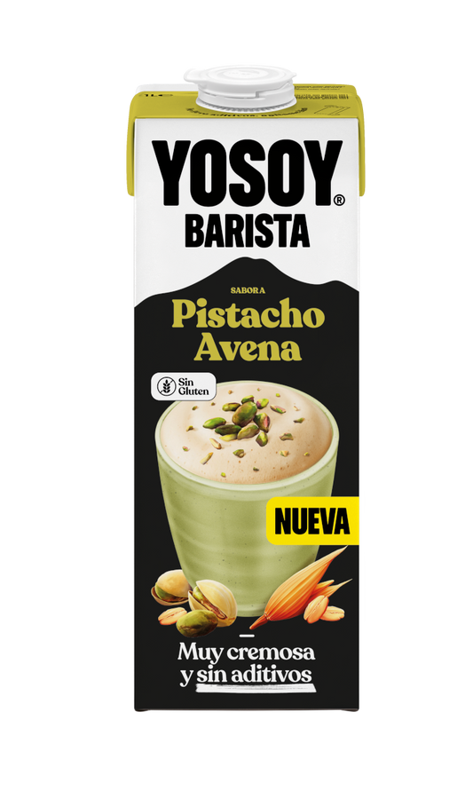 Bebida Barista de Pistacho y Avena YOSOY 1L