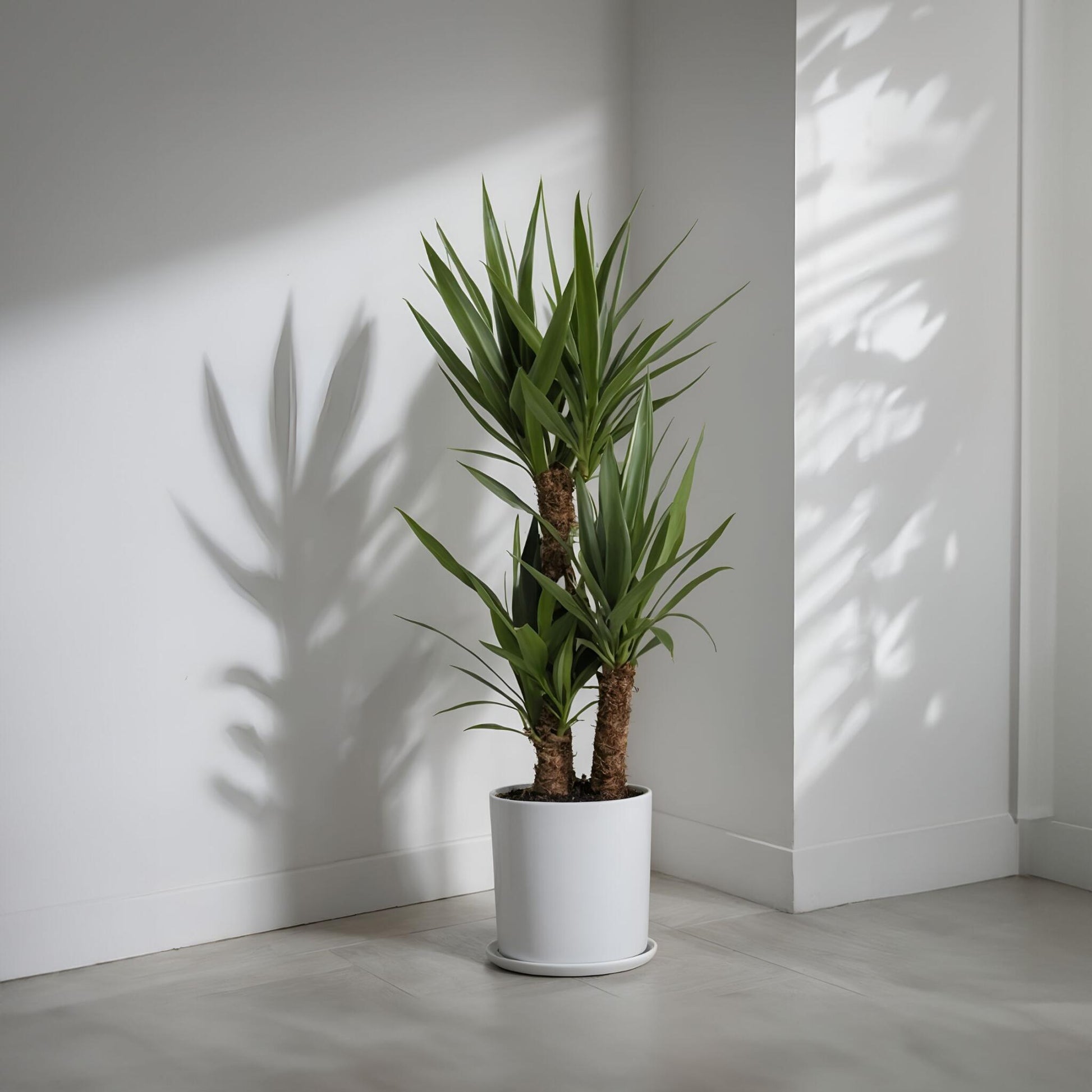 Yuca Pie De Elefante - 2 Pzs - Yucca Elephantipes - Altura 70-80cm - ⌀17cm_1