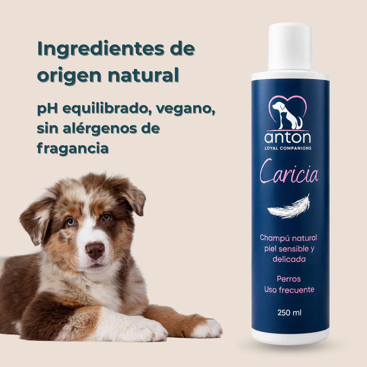 Champú natural para piel sensible de perros – 250 ml_4