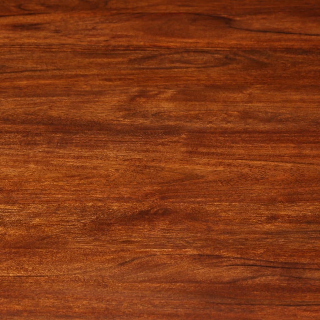 Mesa De Comedor Madera Maciza De Acacia Acabado Miel 120x76 Cm_2