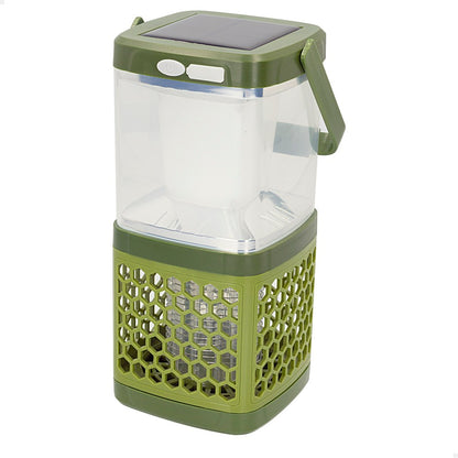 Lámpara Solar Antimosquitos Led 2 En 1 Portátil C/cable Aktive_0