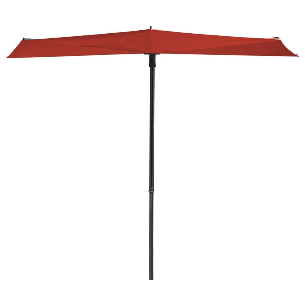 Madison Sombrilla Para Balcón Sun Wave 270x150 Cm Rojo Ladrillo_0