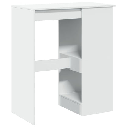 Mesa Alta Con Estantes Madera Ingeniería 90x47,5x103,5 Cm_4