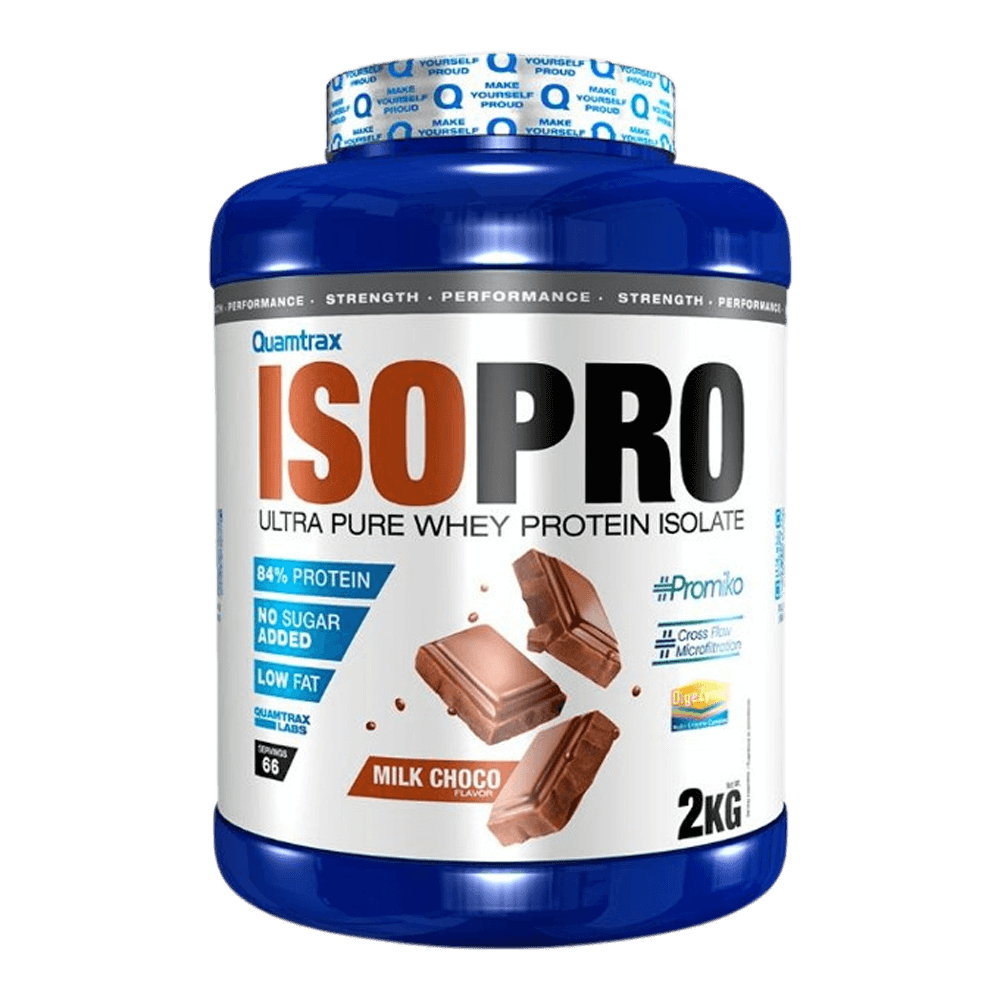 Isopro Cfm - 2kg - Chocolate Con Leche - Proteína De Aislado De Suero Isolate - Quamtrax_0