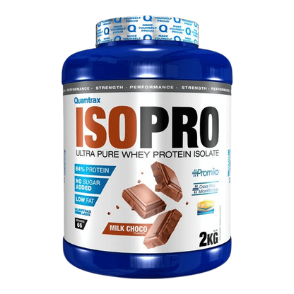 Isopro Cfm - 2kg - Chocolate Con Leche - Proteína De Aislado De Suero Isolate - Quamtrax_0