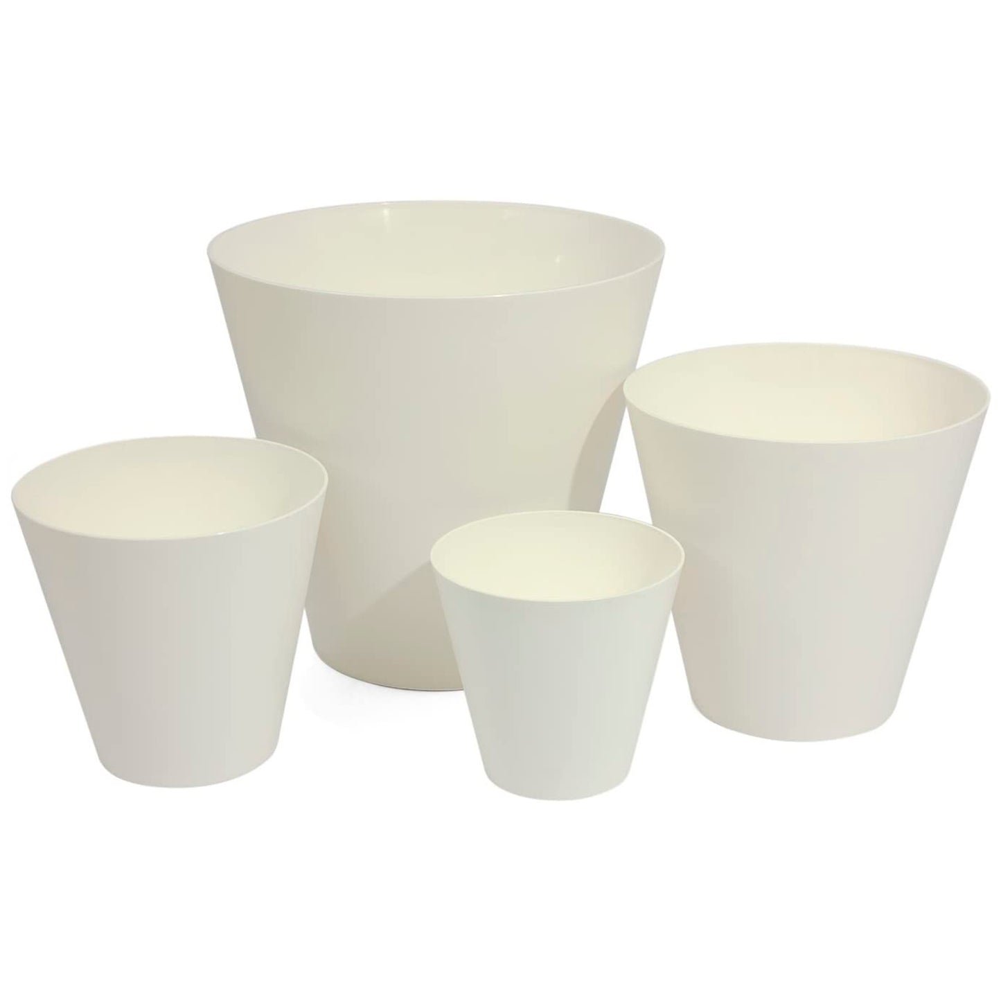 Maceta Tubus 3,5l., Dimensiones (mm) 200x200x187, Color Blanco_3
