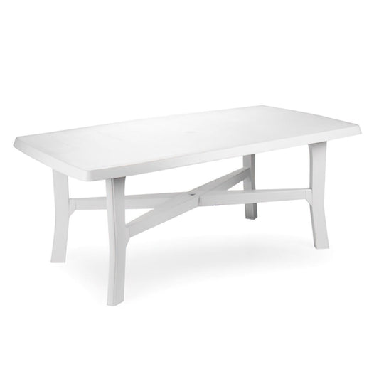 Mesa Resina Senna 180x100x72 Cm Blanca_0