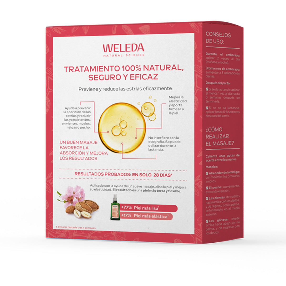 Duplo Aceite de Masaje para Estrías, Weleda