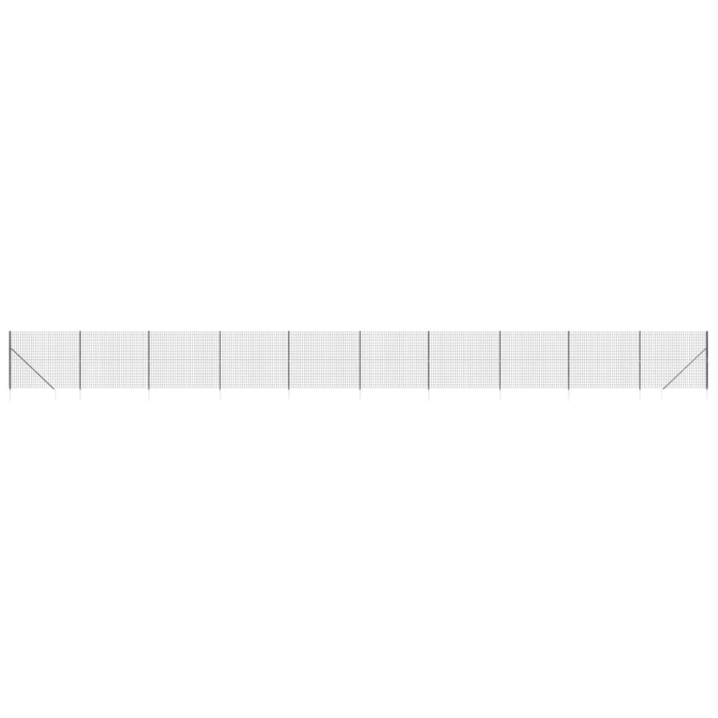 Cerca De Alambre Con Pinchos De Anclaje Gris Antracita 1,4x25 M / Vetonek_3