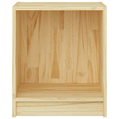 Mesitas De Noche 2 Uds Madera Maciza De Pino 35,5x33,5x41,5 Cm_3