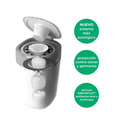 Contenedor De Pañales Twist & Click Blanco Tomme Tippee