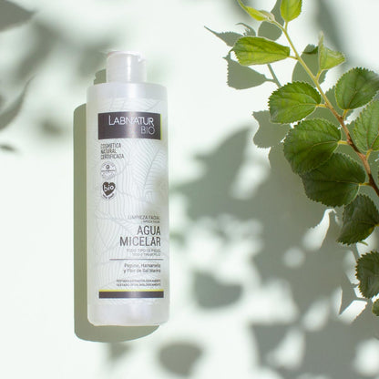 Agua Micelar Facial Labnatur Bio 250 ml | Limpia y Desmaquilla | Aloe Vera, Pepino y Hamamelis | Piel Sensible | Vegano_1