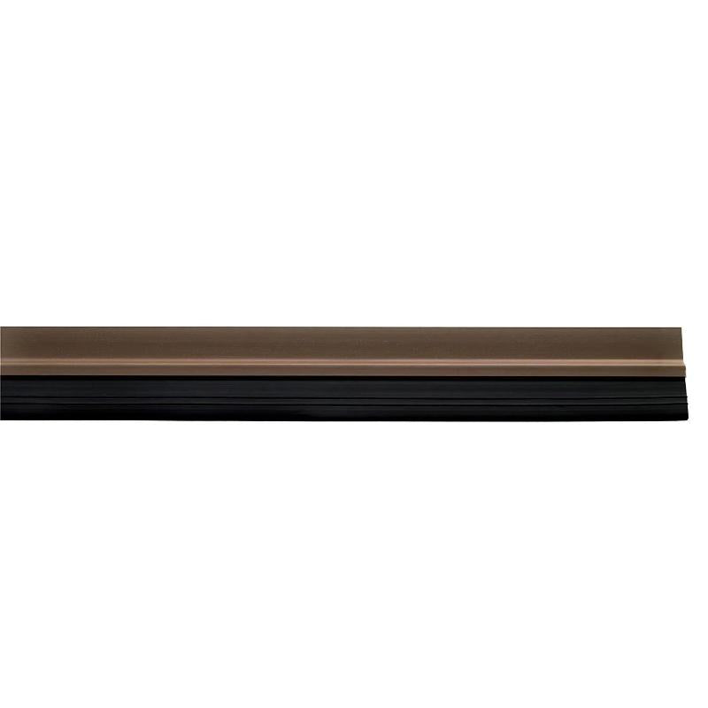 Burlete Puerta Pvc Marron Con Goma 1 Metro_0