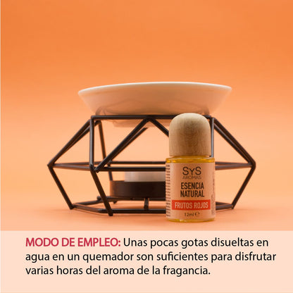 Esencia Natural Frutos Rojos SYS Aromas 12 ml | Aroma Afrutado y Dulce | Para Quemadores y Humidificadores_1