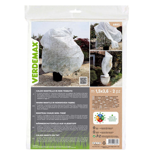 Funda de hibernación antiheladas Verdemax 2 ud 1,5 x 3,6 m