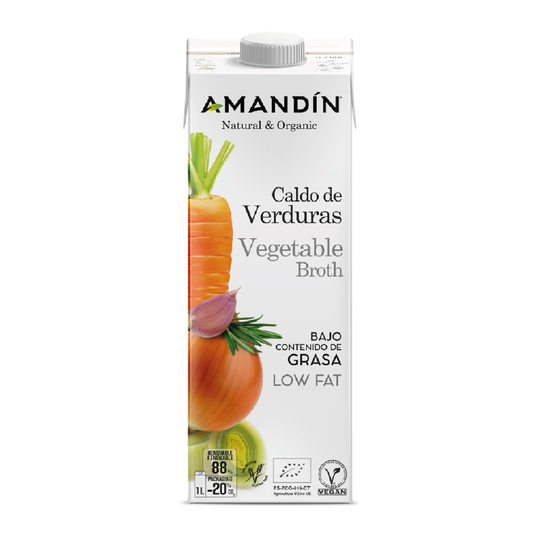 Caldo De Verduras Amandin 1L
