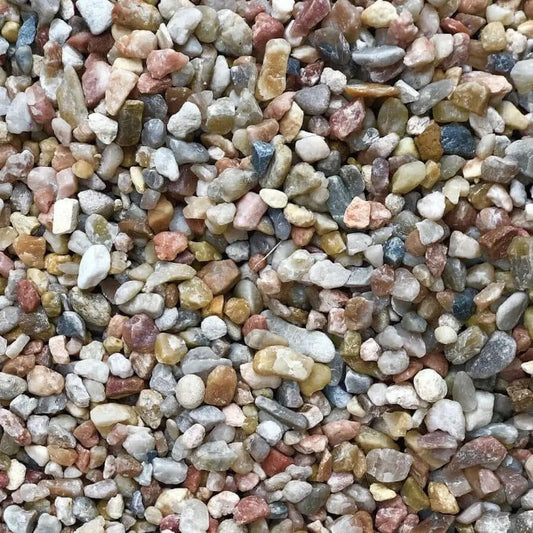 Grava Cuarzo Multicolor / Big Bag 1.000 Kg. / 8-14 Mm._0