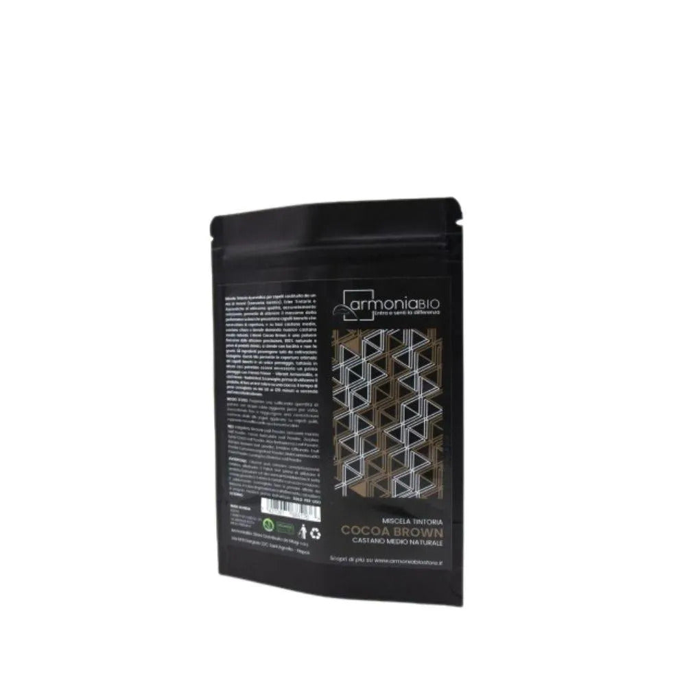 Henna Castaño Medio Natural Cocoa Brown Armoniabio 100g_0