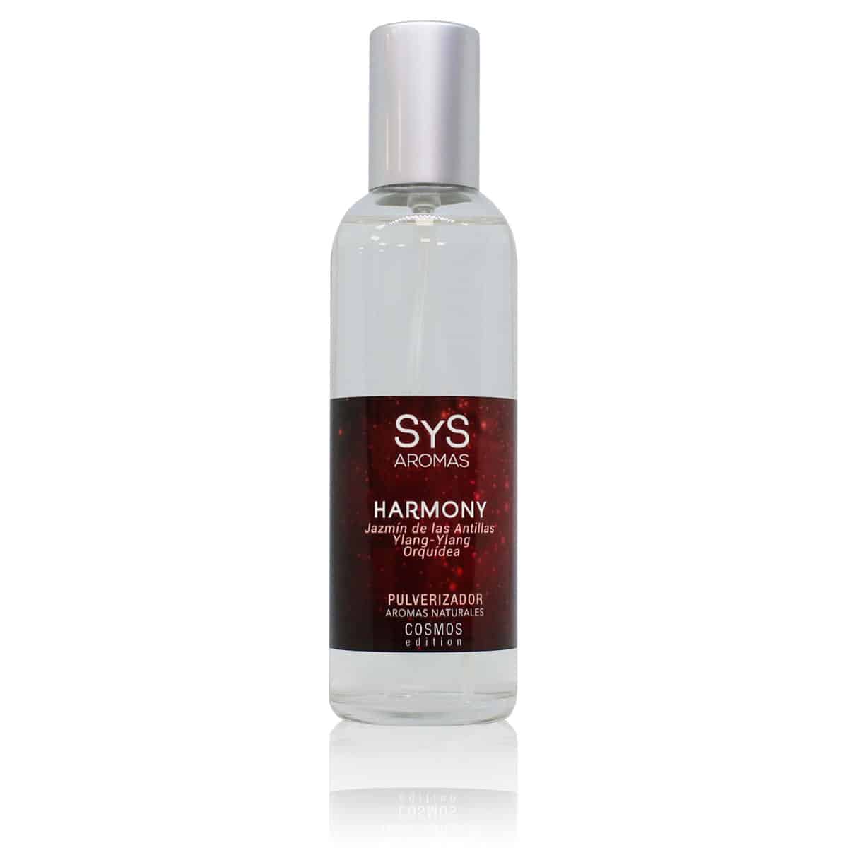 Ambientador Pulverizador Cosmos Harmony SYS Aromas 100 ml | Aroma Suave y Equilibrante | Relajante_0