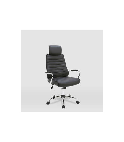 Silla De Oficina Diana Acabado Negro. Alto: 118/127cm Ancho: 65.5cm Fondo: 64cm._1