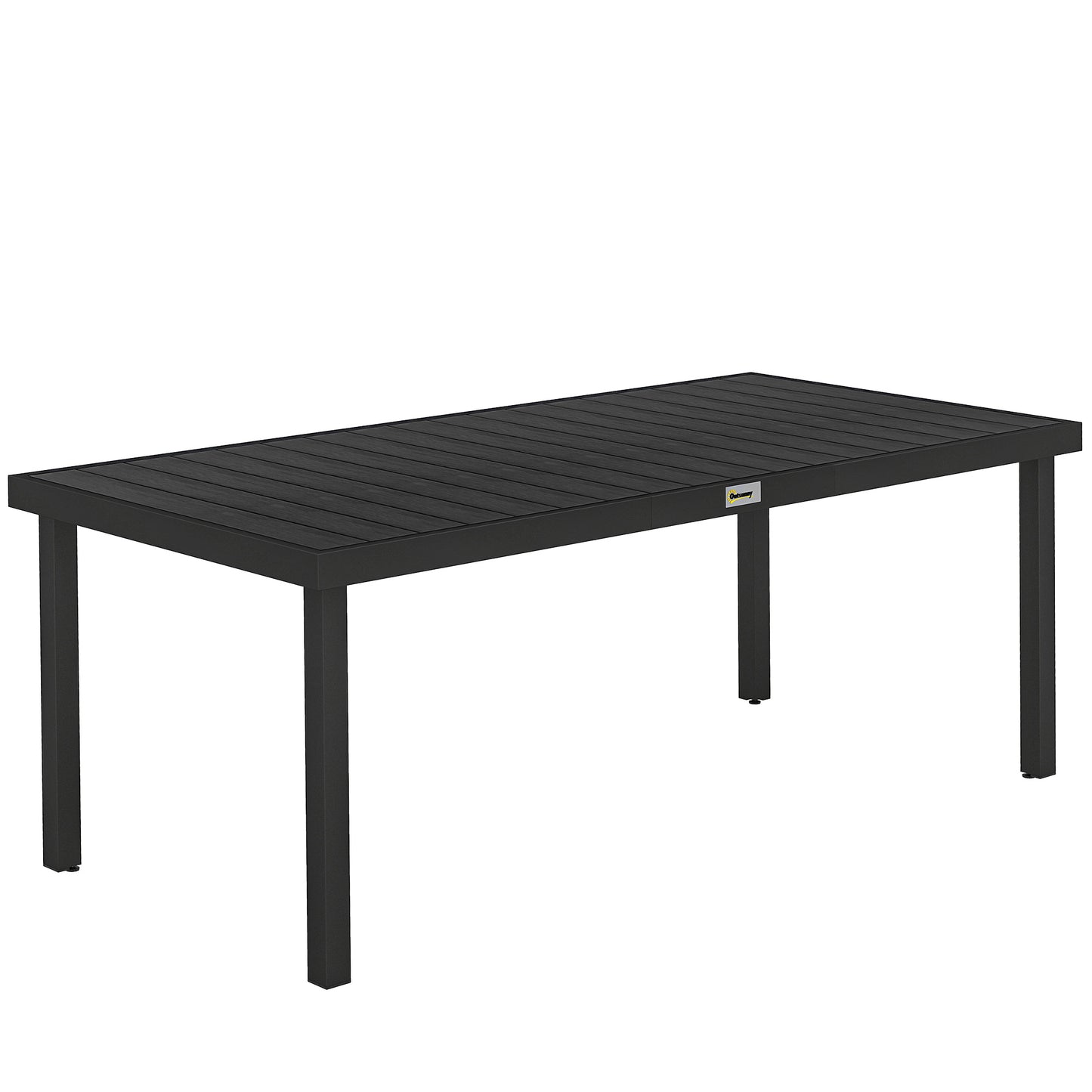 Outsunny Mesa De Comedor Exterior De Aluminio_0