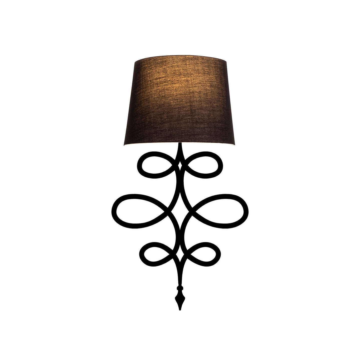 Aplique De Pared, Metal , Negro, 15x28x62, Casquillo E 27 Max 40 W_2