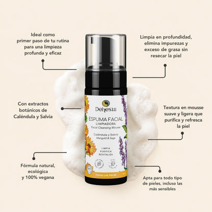 Espuma Limpiadora Facial Bio | Limpieza Diaria Pieles Sensibles 150ml_1