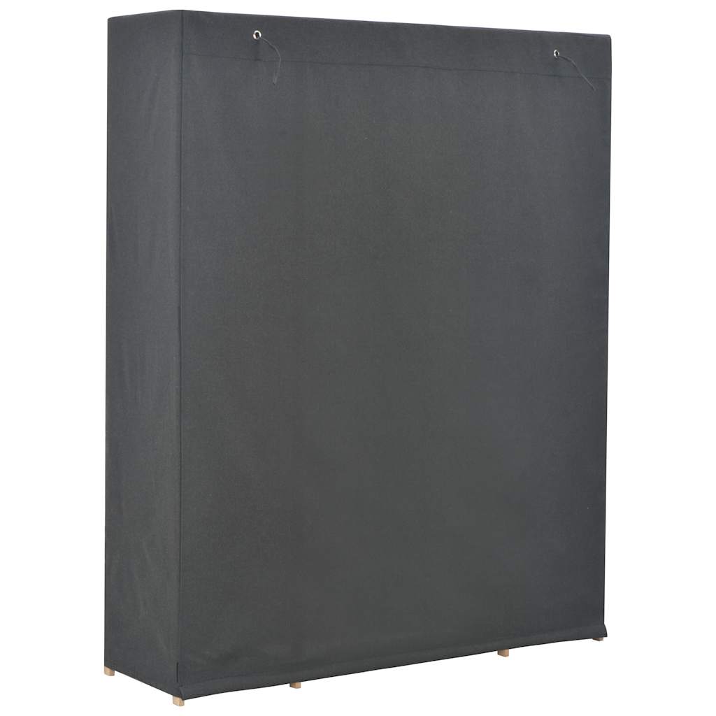 Armario De Tela Gris 135x40x170 Cm_2