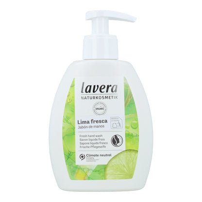 Jabón Manos Lima Fresca LAVERA  Recarga 500 ml