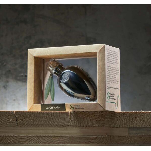 AOVE Botella de Vidrio Aceituna Solidaria La Chinata 250ml