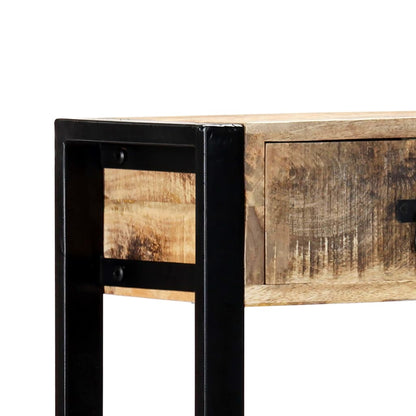 Mesa Consola De Madera Maciza De Mango 90x30x75 Cm_4