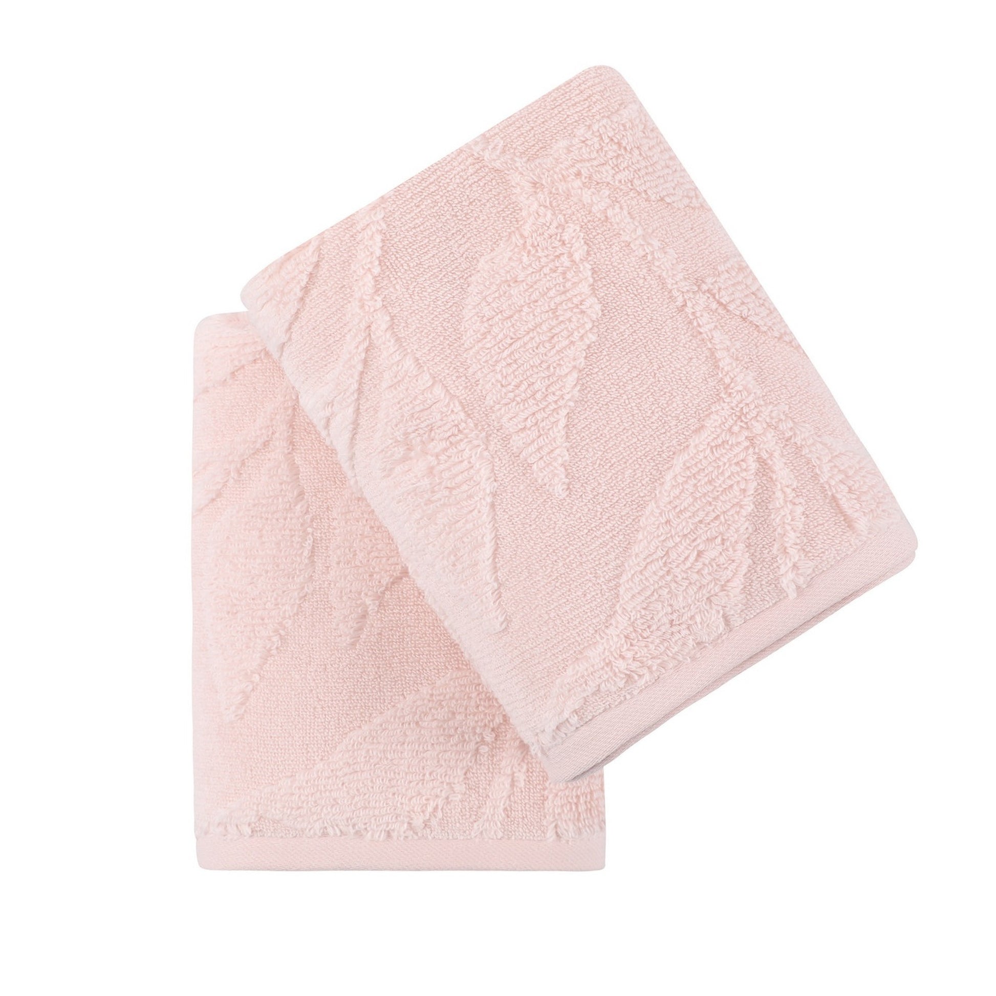 Juego De Toallas De Mano (2 Piezas) Rosa Vpolvo_2