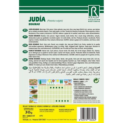 Semillas de Judía braimar