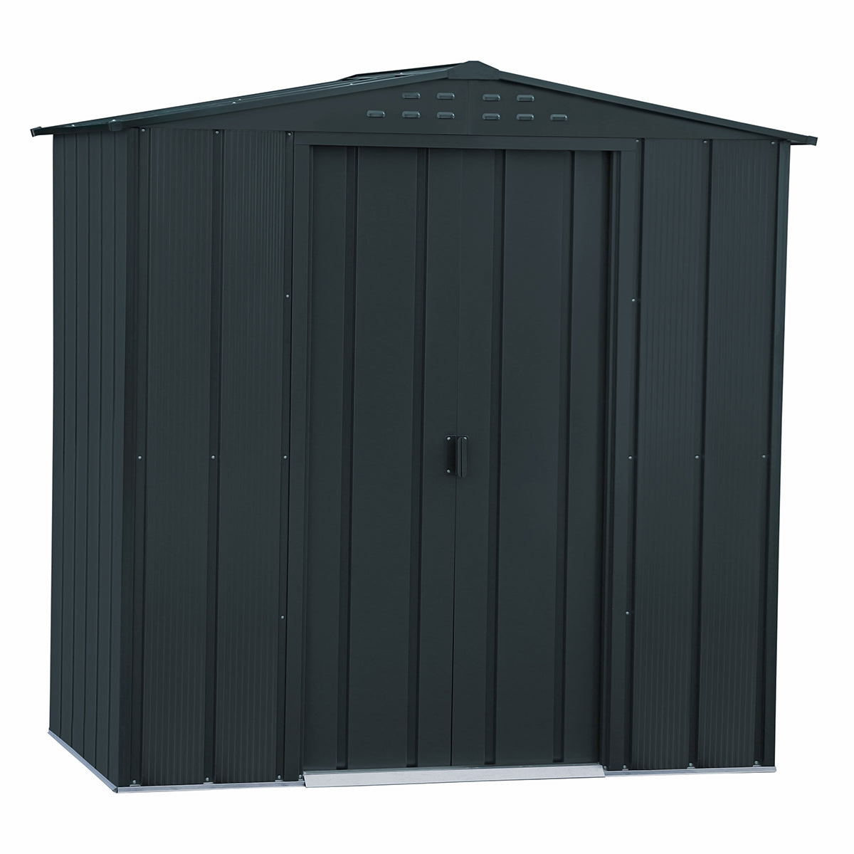 Caseta Jardín Top Atenea 6×4 Metal Gris Antracita_0