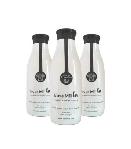 Pack X3 Leche Almendra 8% & Dátil Eco 750ml.