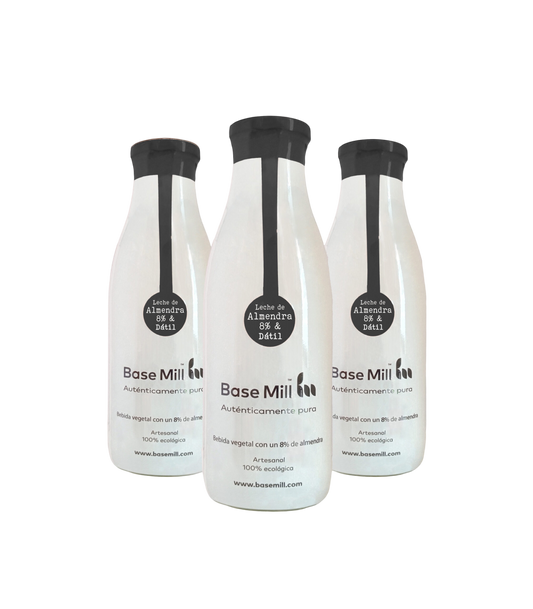 Pack X3 Leche Almendra 8% & Dátil Eco 750ml._0