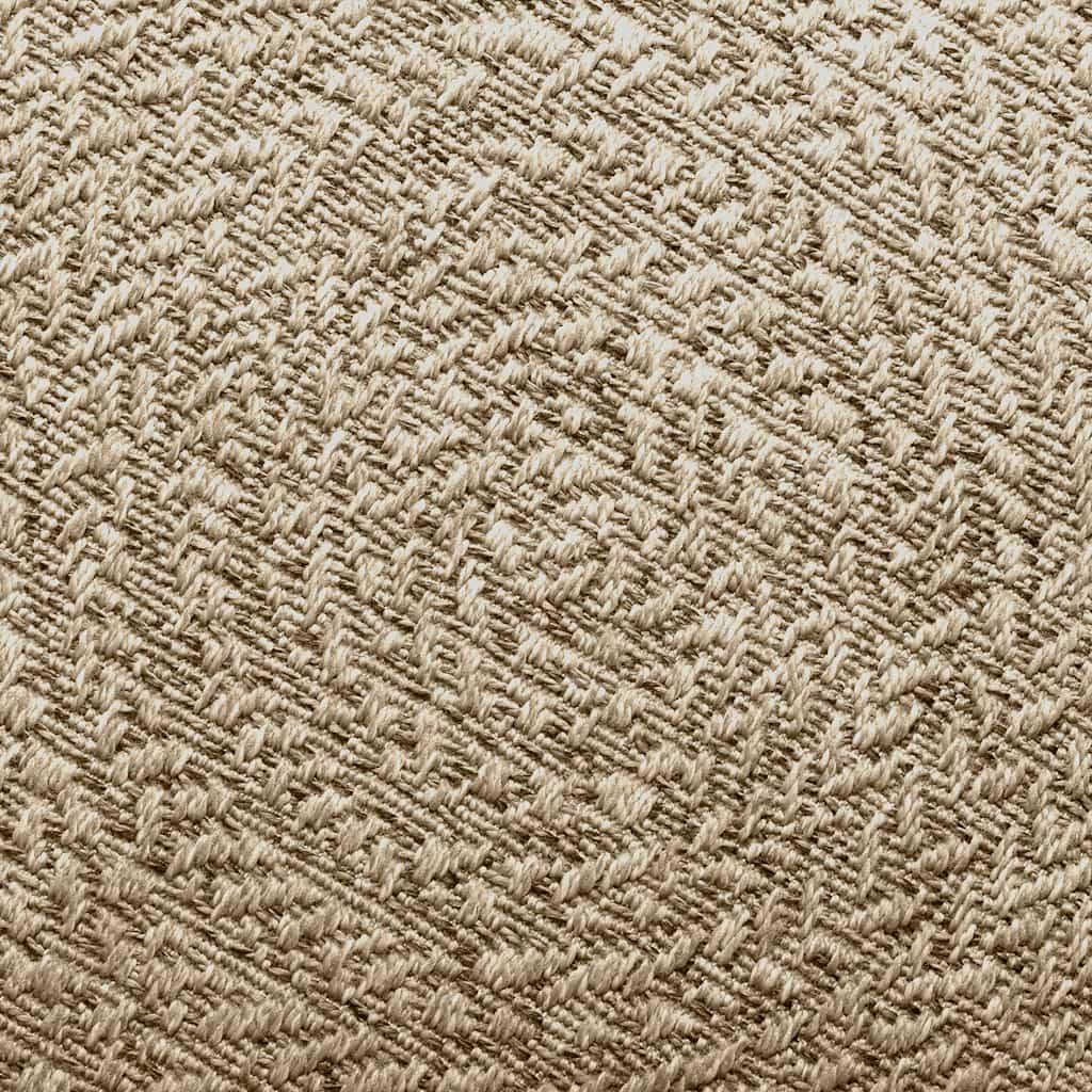 Vidaxl Alfombra Zizur Aspecto Yute Interior/exterior Beige 240x240 Cm_3