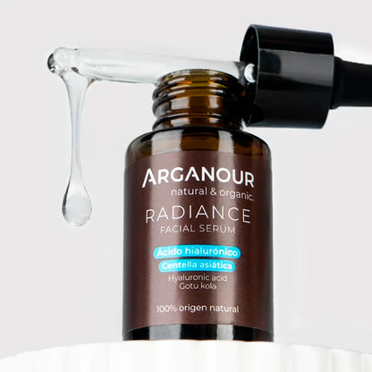 Serum facial Radiance Ácido hialuronico y centella asiática Arganour 30ml