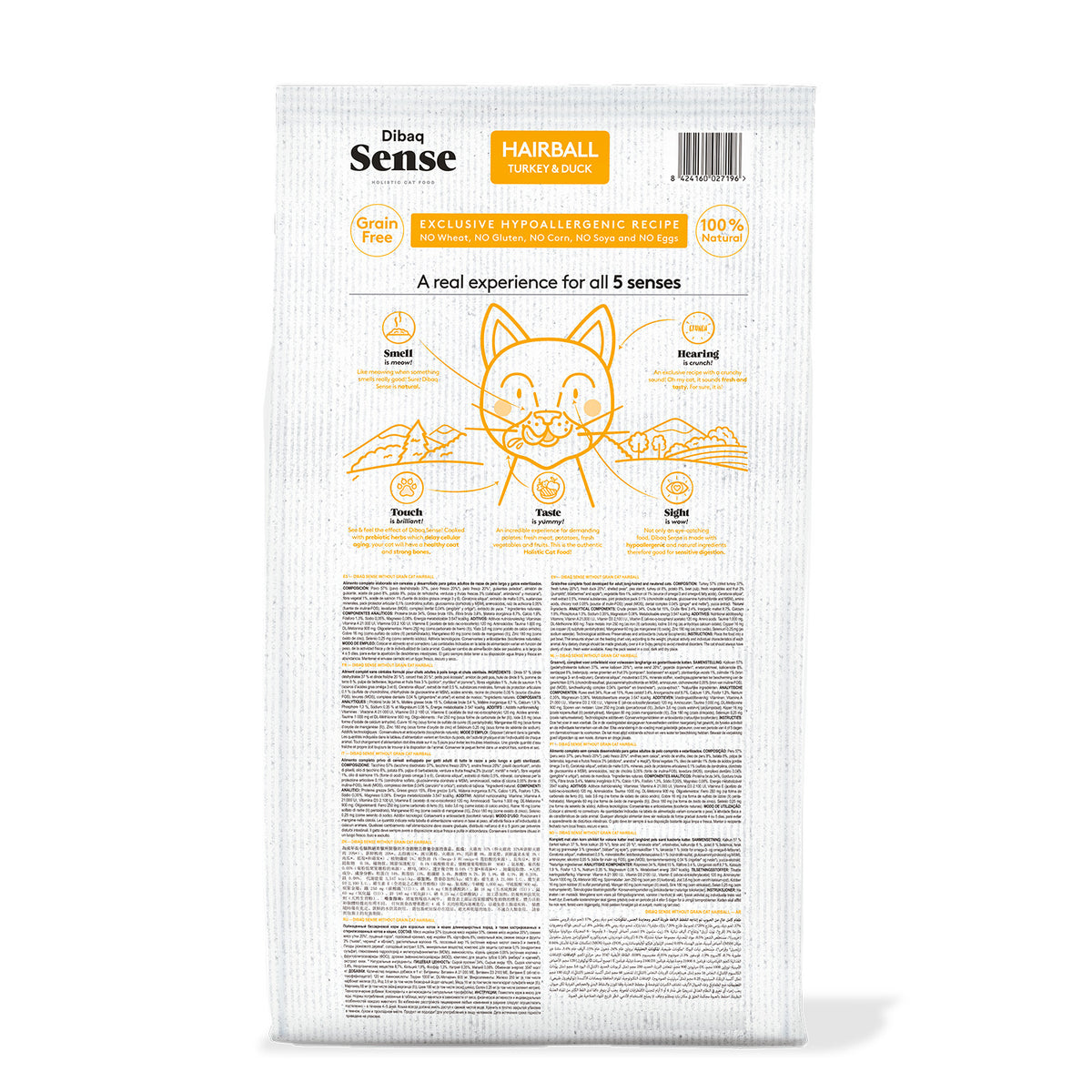 Dibaq Sense Grain Free Hairball 6 Kg_1