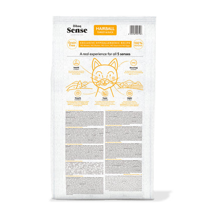 Dibaq Sense Grain Free Hairball 1,5 Kg_1