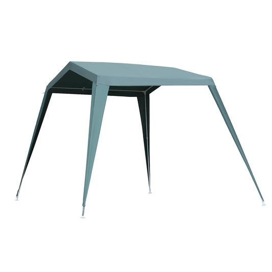 Outsunny Carpa Desmontable 330x240x215 Cm Carpa Pérgola De Jardín De Tubo De_0