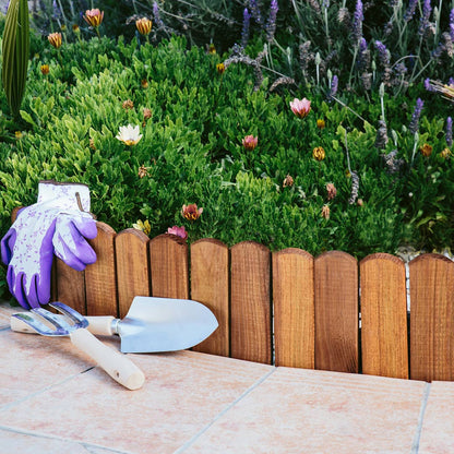 Flexnature Bordo Tabla Flexible 120x20 Cm - Perfecto Para Tu Jardín 1,2x0,2 M / Multicolor_2