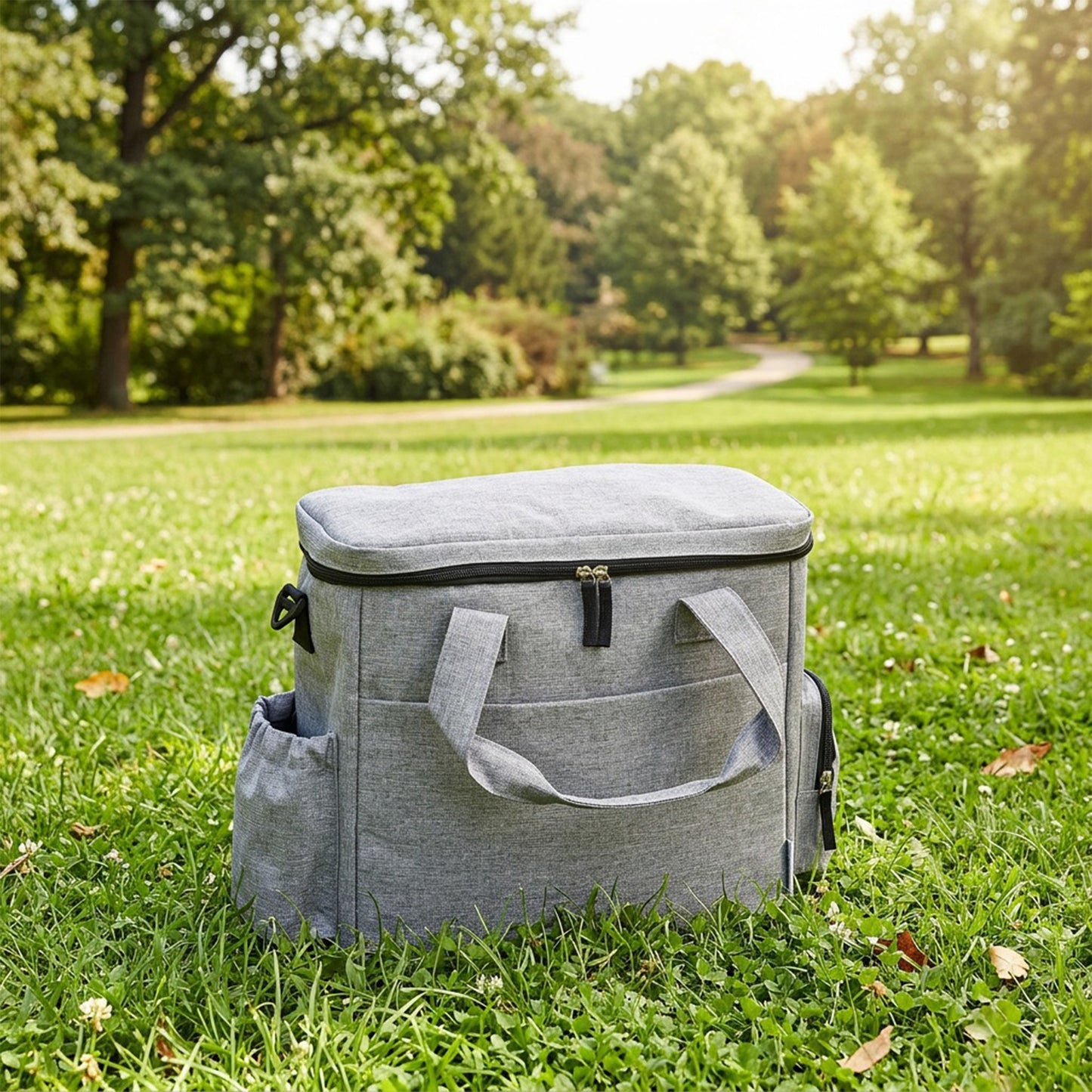 Pawhut Bolso De Viaje Para Perros Con 2 Contenedores De Pienso Y Cuenco Plegable_1