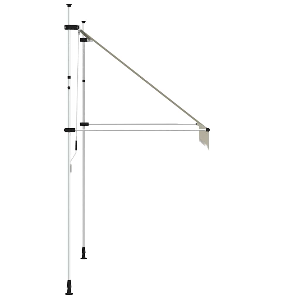 Toldo Retráctil De Operación Manual 200 Cm Crema_3