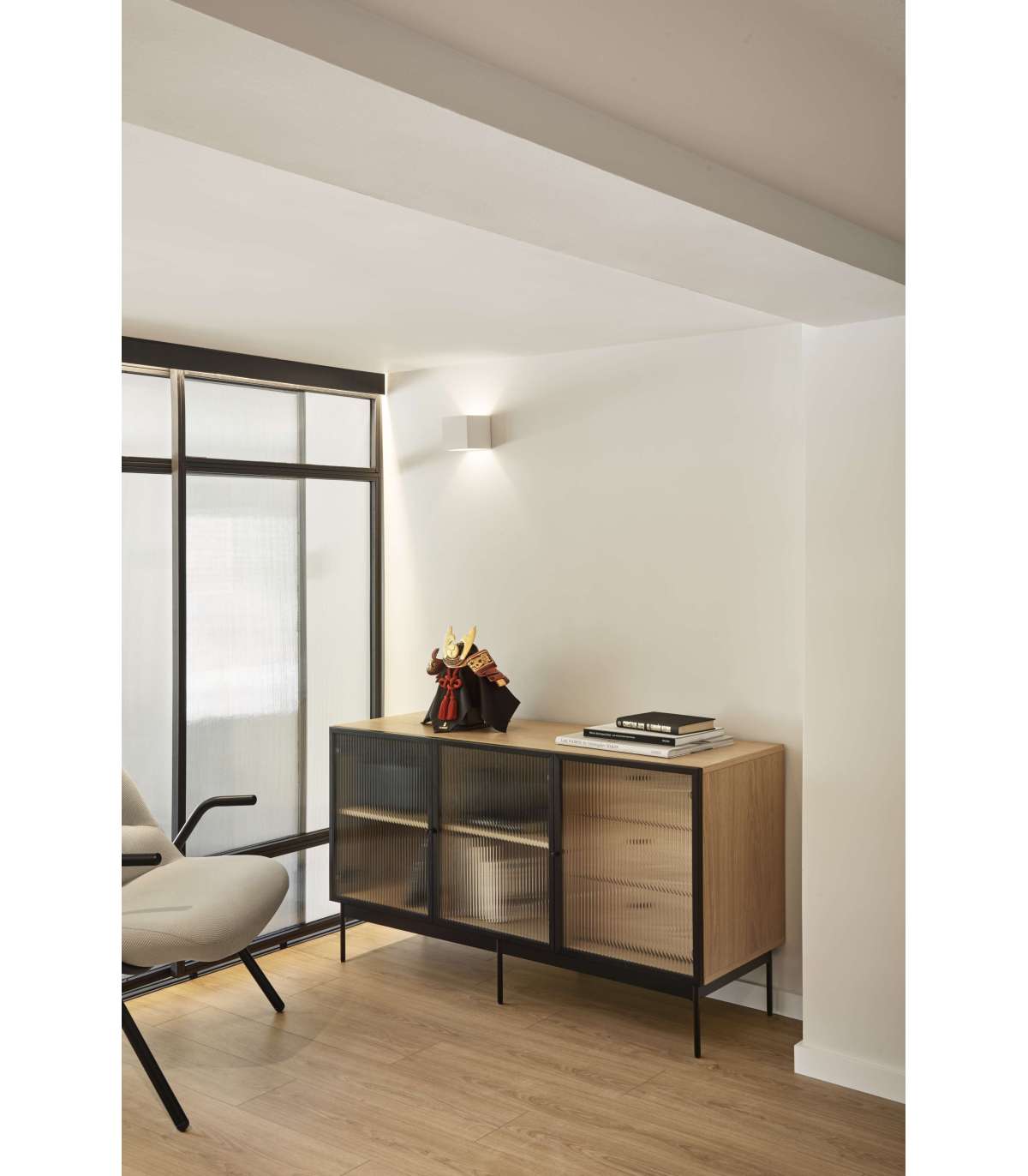 Mueble Aparador Para Comedor Modelo Blur 3 Puertas 3 Cajones Acabado Roble, 45cm(ancho) 7_5