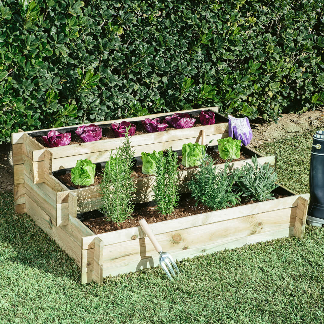 Huerto Urbano 3 Alturas Stepnature 113x88x40 Cm_2